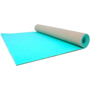 Läufer PRIMAFLOR-IDEEN IN TEXTIL Eventteppich PODIUM Teppiche Gr. B/L: 100 cm x 1200 cm, 2,6 mm, 1 St., blau (himmelblau) Küchenläufer Breite 100 cm, robuster Nadelfilz, Uni-Farben