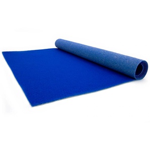 Läufer PRIMAFLOR-IDEEN IN TEXTIL Eventteppich PODIUM Teppiche Gr. B/L: 100 cm x 1600 cm, 2,6 mm, 1 St., blau Küchenläufer
