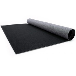 Läufer PRIMAFLOR-IDEEN IN TEXTIL Eventteppich PODIUM Teppiche Gr. B/L: 100 cm x 700 cm, 2,6 mm, 1 St., schwarz Küchenläufer Breite 100 cm, robuster Nadelfilz, Uni-Farben