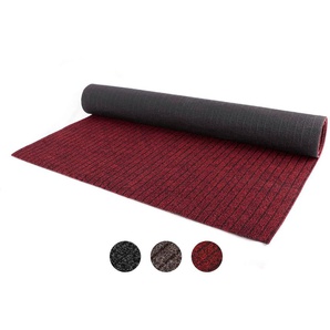 Läufer PRIMAFLOR-IDEEN IN TEXTIL VALENCIA Teppiche Gr. B/L: 100 cm x 350 cm, 5,2 mm, 1 St., rot Teppichläufer Schmutzfangläufer, Schmutzfangteppich, Schmutzmatte, rutschhemmend
