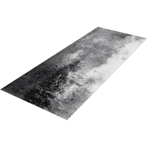 Läufer WASH+DRY BY KLEEN-TEX Aura Teppiche Gr. B/L: 80 cm x 200 cm, 9 mm, 1 St., grau Küchenläufer Schmutzfangläufer, rutschhemmend, In- und Outdoor geeignet, waschbar