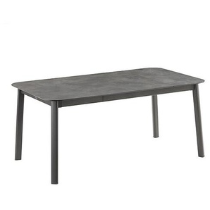 Lafuma Ausziehtisch Oron 170/209x100 cm Aluminium/ Platte HPL Farbe Fusain