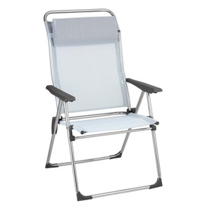 Lafuma Campingsessel Alu Cham XL Farbton ciel, Alu mit Bezug aus 72% Polychlorid, 28% Polyester