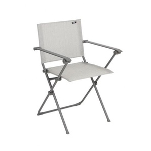 Lafuma Campingsessel Anytime Farbton NEW galet, Stahl/ Textilengewebe 74% Polychlorid, 26% Polyester