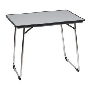 Lafuma Campingtisch Fidji in carbonfarben, 80x57 cm , Alu + beschichteter Platte