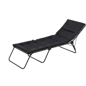 Lafuma Liege  Siesta Sunbed AirComfort® ¦ grau ¦ Maße (cm): B: 72 H: 90