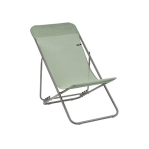 Lafuma Liegestuhl Helio transat in aloe Stahl galvanisiert 72% Polychlorid + 28% Polyester
