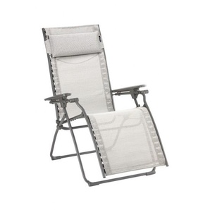Lafuma Relax Evolution in Farbe galet, Stahl mit Bezug aus 74% Polychlorid, 26% Polyester