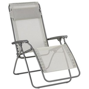 Lafuma Relax R Clip in Farbe Seigle II Stahl / Bezug Batyline 72% Polychlorid, 28% Polyester