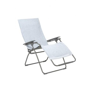 Lafuma Schonbezug / Frotteeauflage für Lafuma in blau-grau, 100% Baumwolle