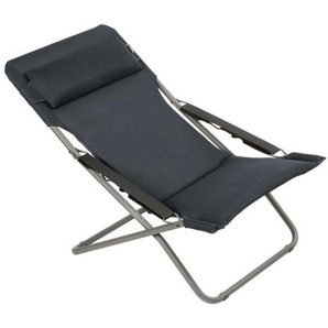 Lafuma Transabed BeComfort® Liegestuhl - Textilgewebe (BeComfort) dark grey LFM2829-8902