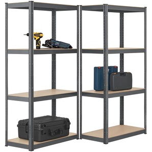 Lagerregal Easy 2er Set 160 x 80 x 40 cm