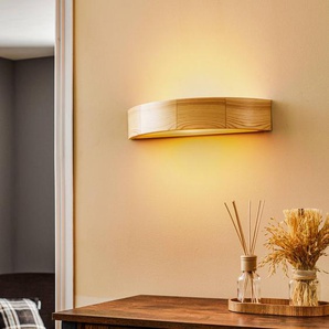Lamkur Wandlampe Kerio, Breite 40,5 cm, kiefer natur LW737981