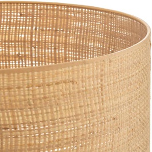 Lampenschirm Abba E27 Ø40/Höhe 20cm, Rattan HELAM, Holz hell, Holz AB-0401/1 RATAN