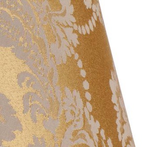 Lampenschirm Cone Höhe 25,5 cm, gold Duolla, messing / gold, Textil / Stoff / Seide 85127