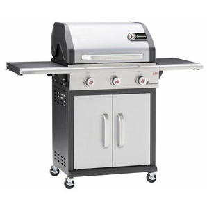 Landmann Gasgrill, Schwarz, Metall, 57x140x121 cm, Grills, Gasgrills