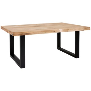 Landscape Couchtisch, Eiche, Holz, Wildeiche, massiv, rechteckig, U-Form, 110x45x75 cm, Wohnzimmer, Wohnzimmertische, Couchtische