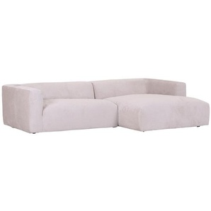 Landscape Ecksofa, Beige, Textil, 3-4-Sitzer, Ottomane rechts, L-Form, 280x175 cm, Stoffauswahl, Hocker erhältlich, Wohnzimmer, Sofas & Couches, Wohnlandschaften, Ecksofas