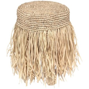 Landscape Hocker, Natur, Teak, Holz, Naturmaterialien, Recyclingholz, Teakholz, massiv, rund, 30x45x30 cm, Wohnzimmer, Hocker, Sitzhocker