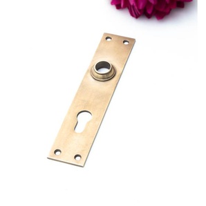 Langschild für Haustüren - einzeln | PZ72 | Messing patiniert