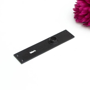 Langschild für Zimmertüren - zeitloses Design | BB72 | Eisen braun