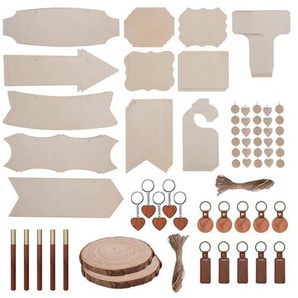LaserPecker Wooden Engraving Materials Set 190 pcs