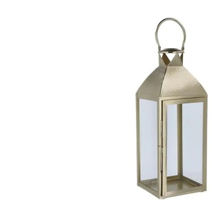 Laterne - gold - Metall,Glas - 18 cm - 50 cm - cm 18,0 | Möbel Kraft