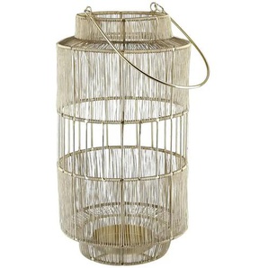 Laterne - gold - Stahl - 30 cm - 16.0 | Möbel Kraft