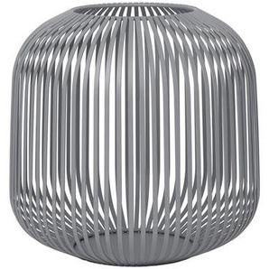 Laterne Lito Blomus Steel Gray grau, Designer Nina Thöming, 27 cm