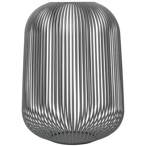 Laterne Lito Blomus Steel Gray grau, Designer Nina Thöming, 45 cm