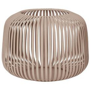Laterne Lito Blomus nomad (beige) grau, Designer Nina Thöming, 10 cm