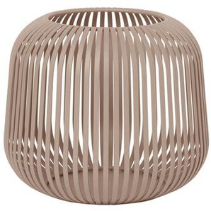 Laterne Lito Blomus nomad (beige) grau, Designer Nina Thöming, 17 cm