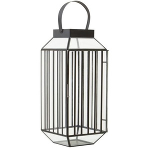 Laterne Mcclain aus Glas/Metall
