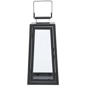Laterne - schwarz - Eisen,Glas - 14 cm - 30 cm - cm 14,0 | Möbel Kraft