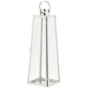 Laterne | silber | Stahl,Glas | 23 cm | 70 cm | cm 23,0 |