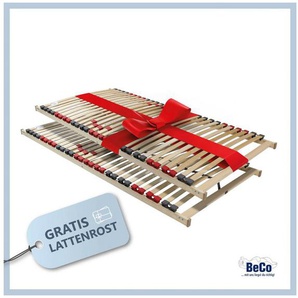 Lattenrost 2 für 1, Beco, Kopfteil nicht verstellbar, Fußteil nicht verstellbar, inkl. 1 Gratis-Lattenrost, 90x200 cm, 100x200 cm