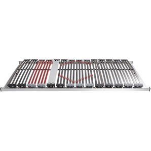 Lattenrost HOME AFFAIRE Imke Lattenroste Manuell Gr. B/L: 90 cm x 200 cm, 160 kg, silberfarben (grau, rot, sil) Lattenroste 90x200 cm Extra fester Liegekomfort, 12-fach Härtegrad-Regulierung