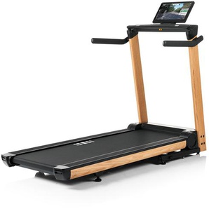 Laufband Q. VADIS 12.0 NorsK | Eichenholz | 15.6 Touchscreen | Vertikal klappbar 13004