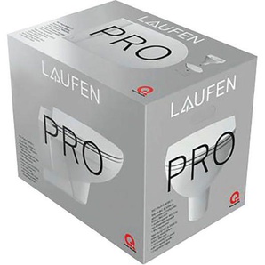 Laufen Tiefspül-WC Laufen Pro, wandhängend, Abgang waagerecht, Wand-WC, spülrandlos