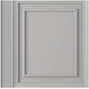 LAURA ASHLEY Vliestapete Laura Ashley Redbrook Wood Panel Pale Steel Vliestapete, 3D-Optik, (1 St), Laura Ashley Redbrook Wood Panel Pale Steel Vliestapete