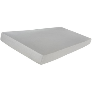 LAVIDA Jerseyspannbettlaken - grau - 50% Baumwolle + 50% Polyester - 100 cm | Möbel Kraft