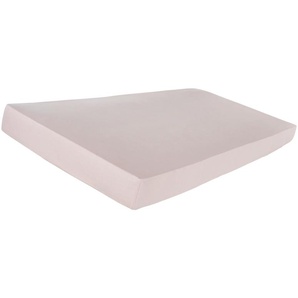 LAVIDA Jerseyspannbettlaken | rosa/pink | 50% Baumwolle + 50% Polyester | 100 cm |