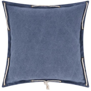 LAVIDA Kissen  Maritim - blau - 100% Polyesterfüllung - 45 cm | Möbel Kraft