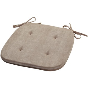 como Stuhlkissen - braun - Materialmix - 38 cm - 3 cm | Möbel Kraft