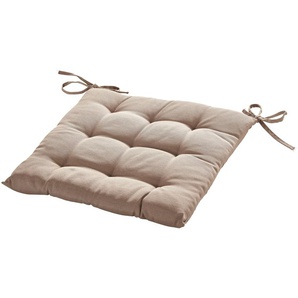 LAVIDA Stuhlkissen  Susan - braun - 100% Polyesterfüllung, 200gr. - 40 cm - 4 cm | Möbel Kraft