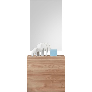 Garderoben-Set LC Infinity Kastenmöbel-Sets braun (nussbaum hell nb) Garderoben-Sets