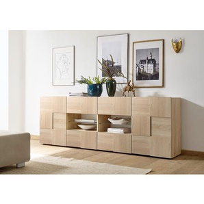 Sideboard Dama III 241 x 84 x 42cm Beige/Eiche Sonoma Dekor