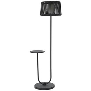 Leco Solar Stehleuchte mit integriertem Tisch, anthrazit