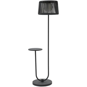 Leco Solar Stehleuchte mit integriertem Tisch, anthrazit