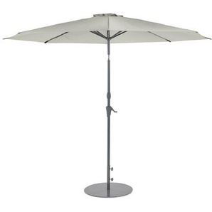 Leco Sonnenschirm*, Ø 300 cm, inkl. Abdeckhaube, grau